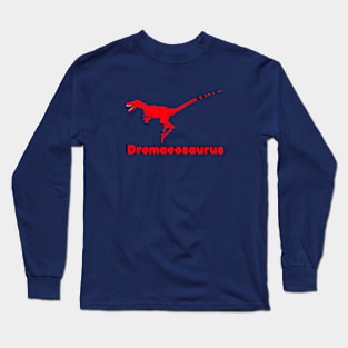 Dromaeosaurus Dinosaur Long Sleeve T-Shirt